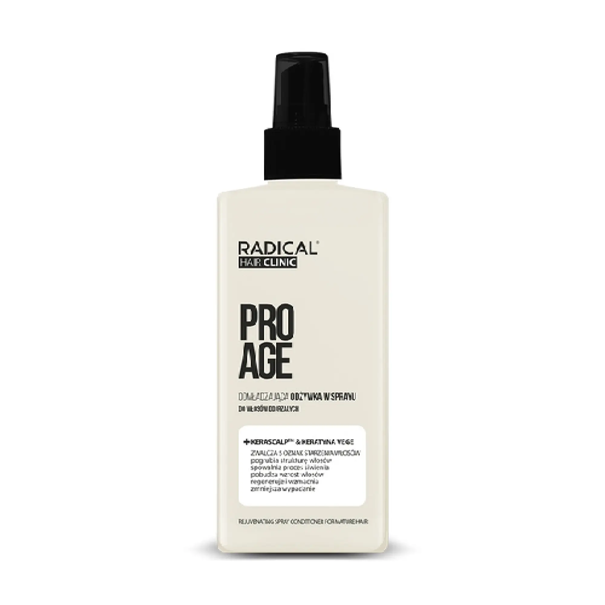 Radical Pro Age Odmładzająca odżywka w sprayu do włosów dojrzałych, 200 ml zdjęcie