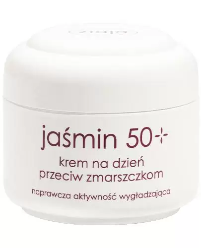 Ziaja Jaśmin 50+ krem przeciw zmarszczkom na dzień SPF 6 ochrona niska, 50 ml zdjęcie