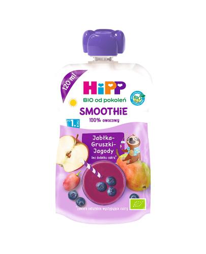 HIPP Hippis Smoothie Drink Jabłka-Gruszki-Jagody - 120 ml zdjęcie