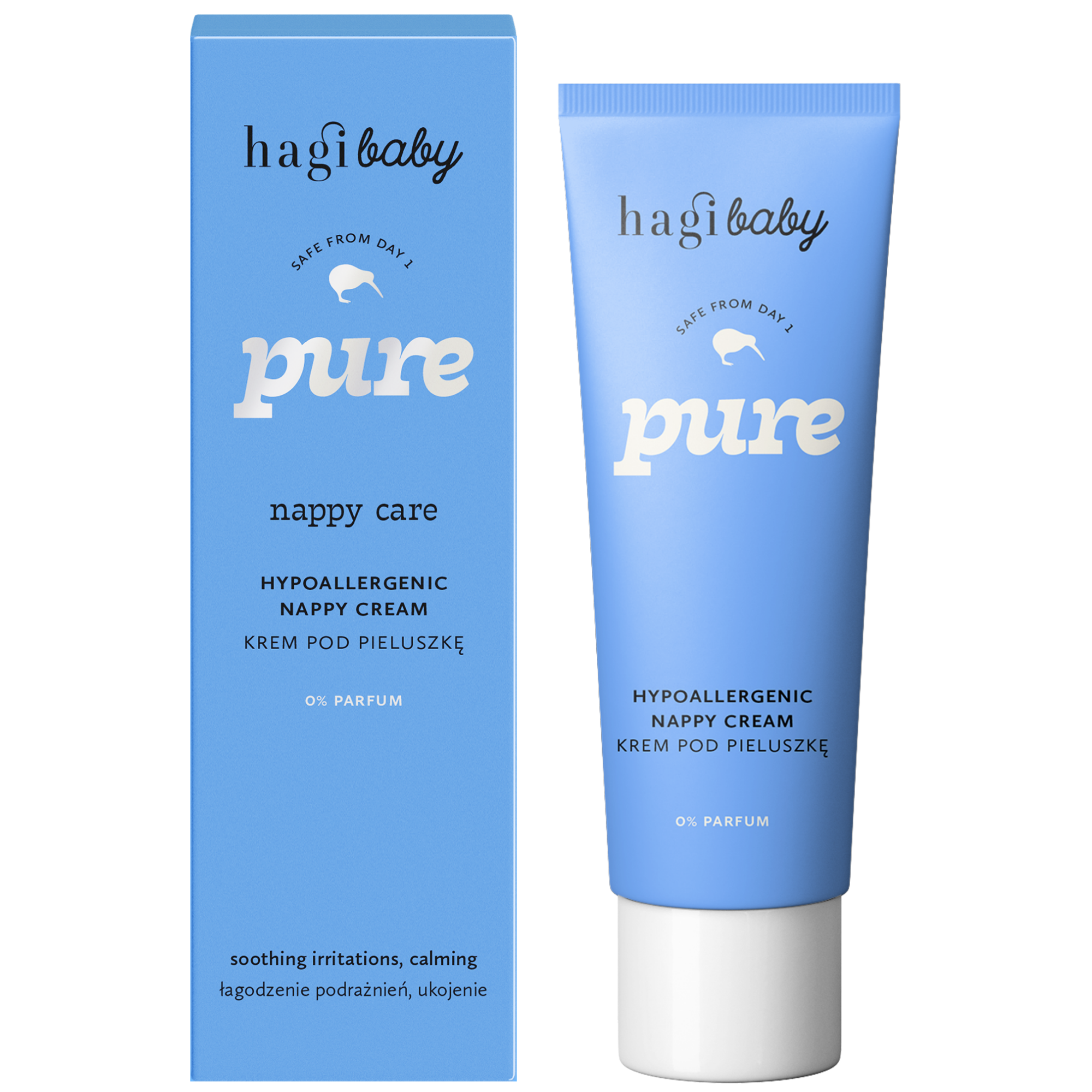 Hagi Baby Pure, hipoalergiczny krem pod pieluszkę, 75 ml zdjęcie