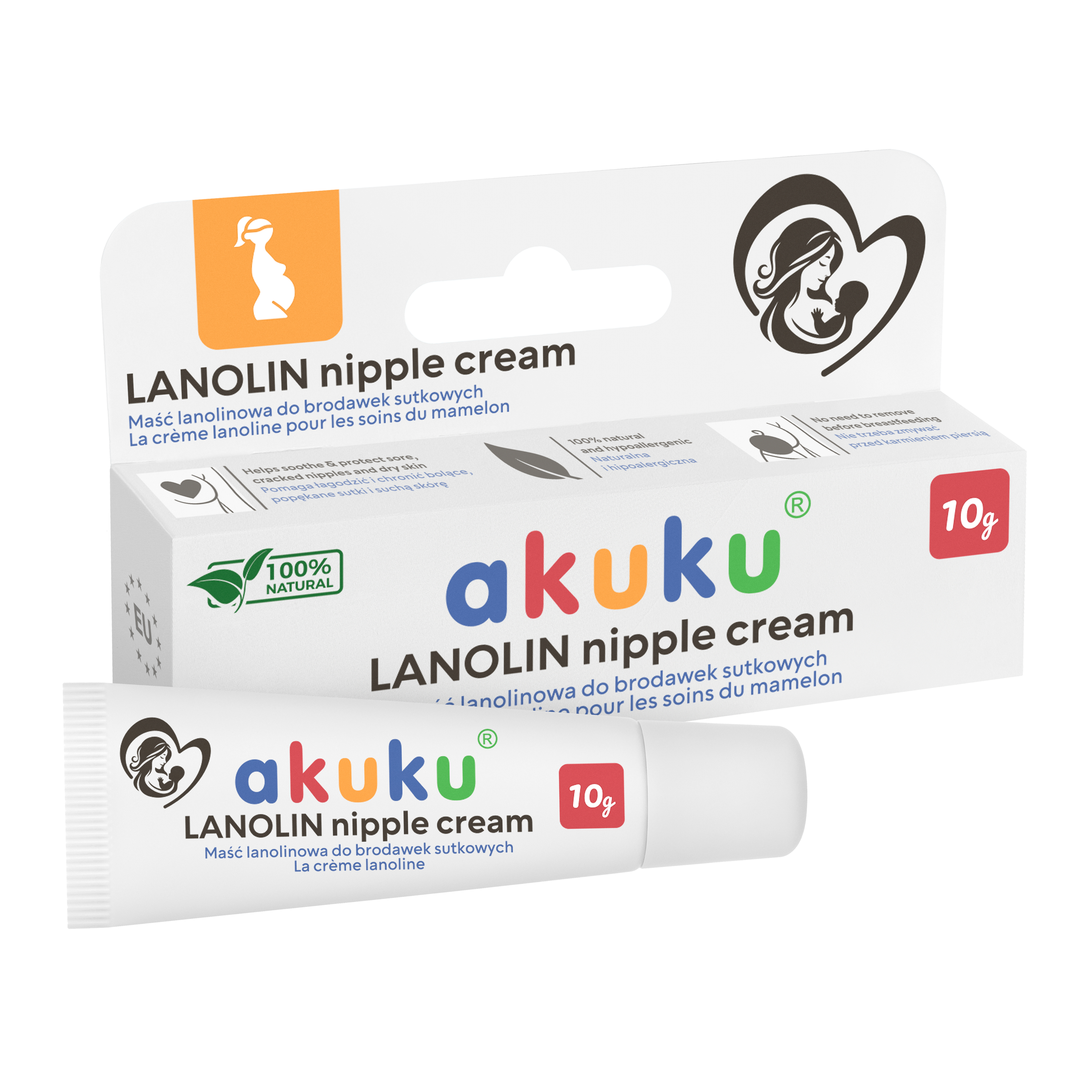 Akuku Maść lanolinowa w tubce, 10 g zdjęcie