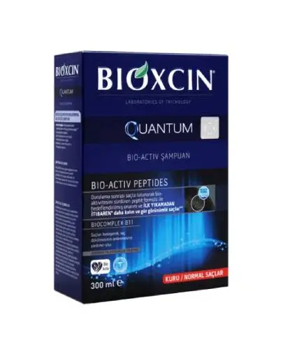 Bioxcin Quantum, Szampon z aktywnymi bio peptydami, przeciw wypadaniu włosów, 300 ml zdjęcie