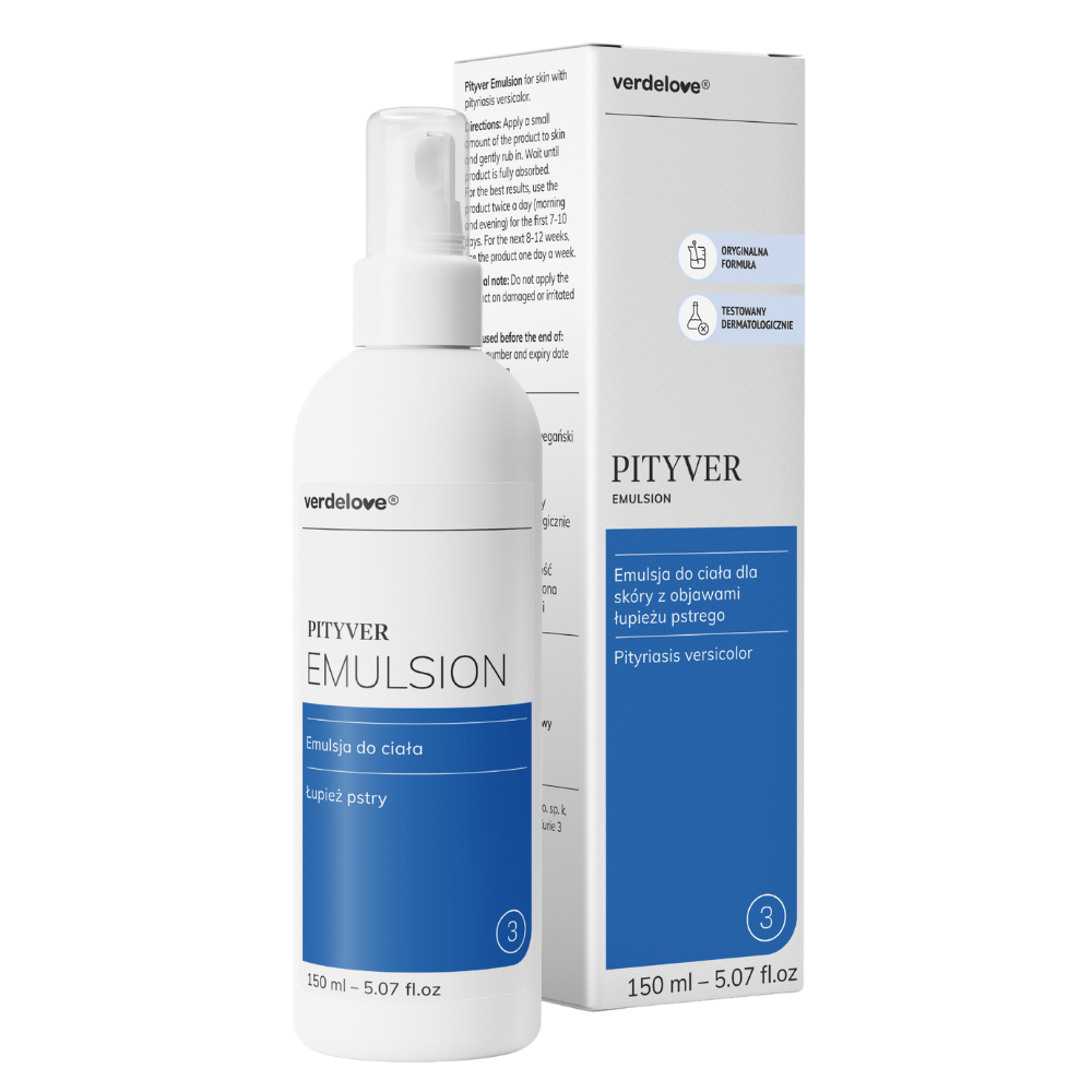 Verdelove Pityver, emulsja do ciała na łupież pstry, 150 ml zdjęcie