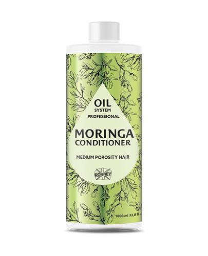 RONNEY Professional Oil System Odżywka MORINGA, Włosy średnioporowate, 1000 ml zdjęcie