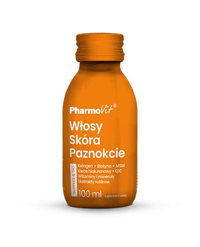 PHARMOVIT Włosy Skóra Paznokcie supples & go, 100 ml  zdjęcie