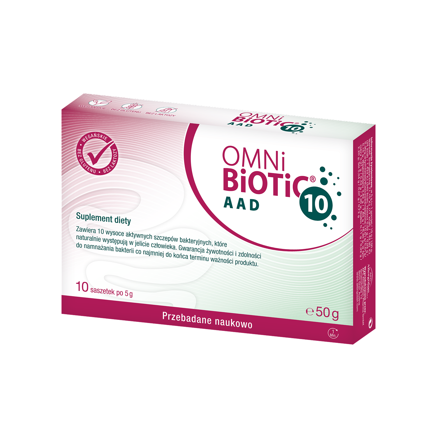 Omni-Biotic 10 AAD, proszek, saszetki, 10 sztuk zdjęcie