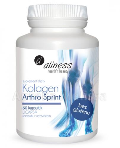 ALINESS Kolagen Arthro Sprint - 60 kaps. - cena, opinie, wskazania zdjęcie