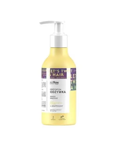 So!Flow, Odżywka odżywcza do włosów kręconych, melon i aloes, 400 ml zdjęcie