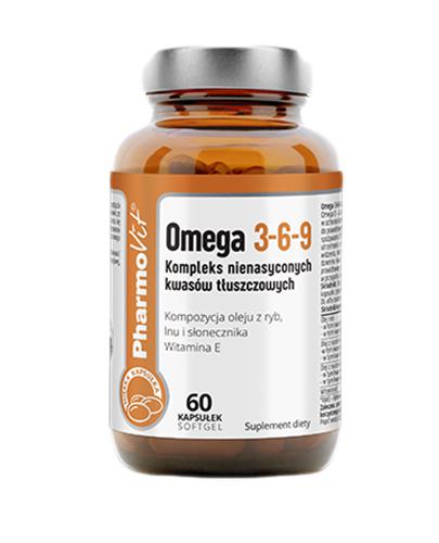 PharmoVit Omega 3-6-9 - 60 kaps. - cena, opinie, właściwości zdjęcie