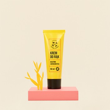Mydlarnia Cztery Szpaki, Krem do rąk Rokitnik i Bergamotka, 50 ml