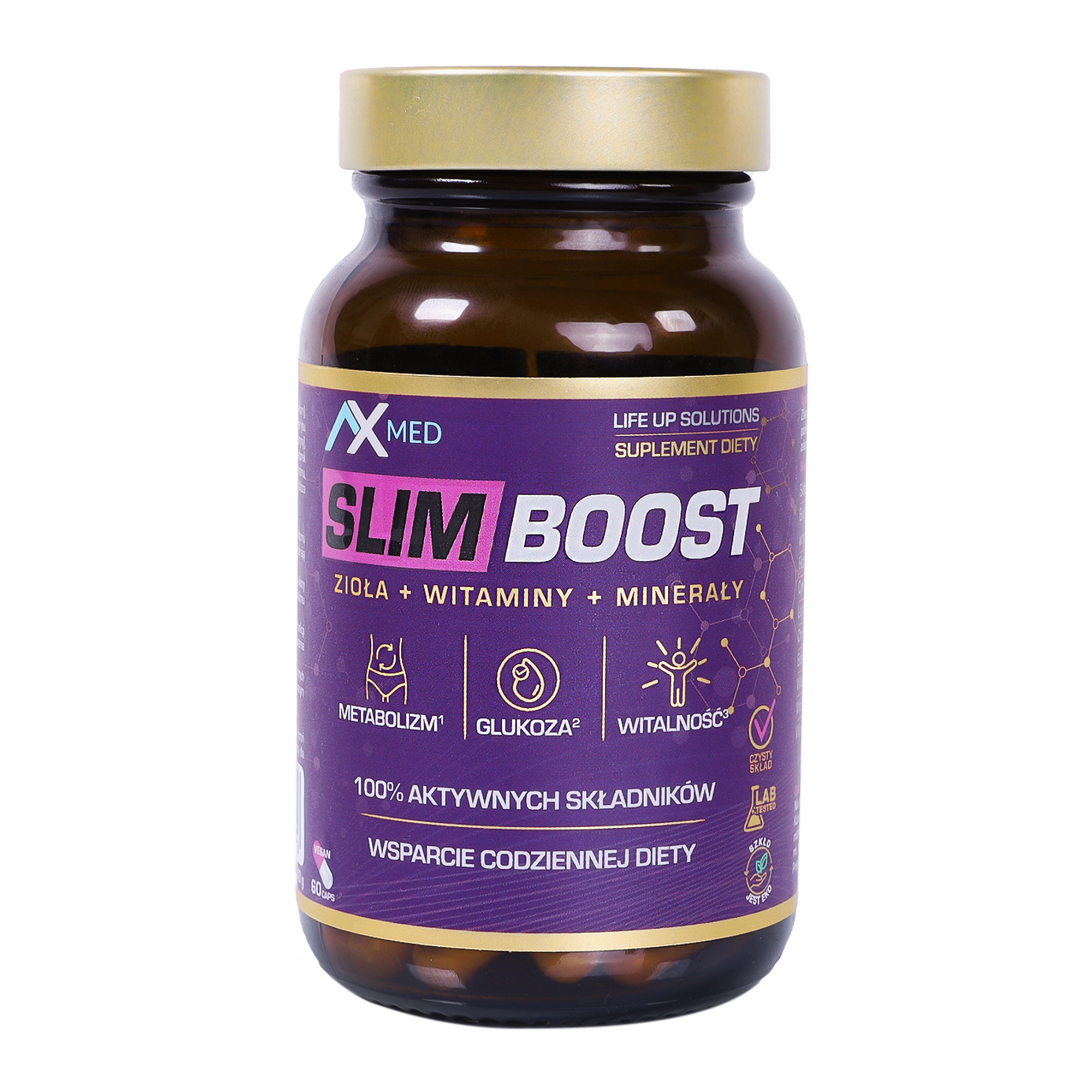 Ax Med Slim Boost, kapsułki, 60 sztuk zdjęcie