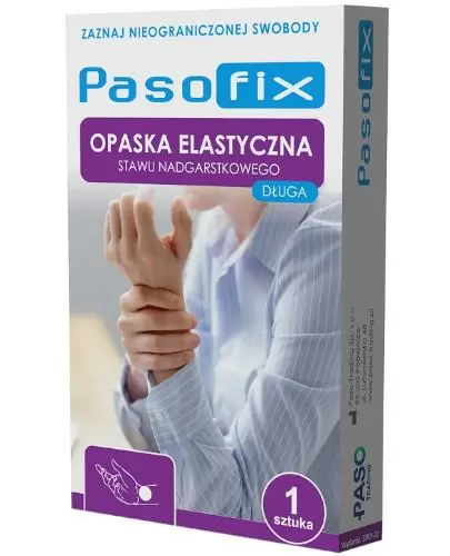 Pasofix opaska elastyczna stawu nadgarstkowego długa rozmiar XL zdjęcie