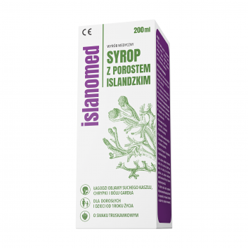 ISLANOMED Syrop z porostem islandzkim, 200 ml