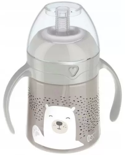 Lovi Straw Beginner Buddy Bear Pierwszy Kubek ze słomką 6m+ 35/360, 150 ml, cena, opinie, wskazania zdjęcie