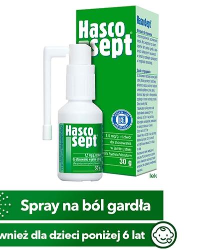 Hascosept 1,5 mg/g spray 30 g zdjęcie