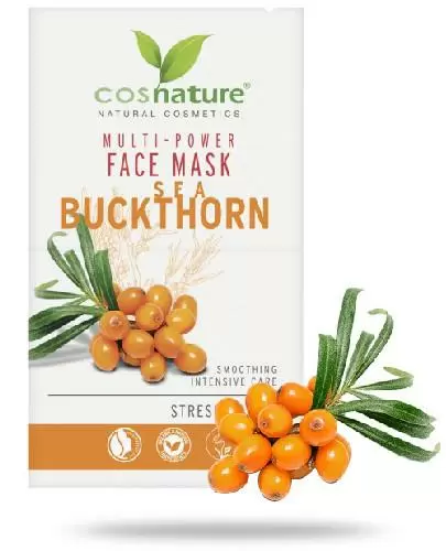 Cosnature Naturalna multi-odżywcza maska do twarzy z rokitnikiem 2 x 8 ml zdjęcie