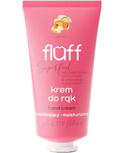 Fluff Superfood krem do rąk brzoskwinia 50 ml zdjęcie