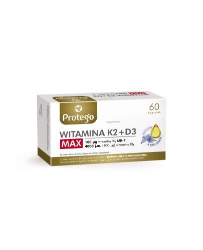 Protego Witamina K2 + D3 Max, 60 kapsułek zdjęcie