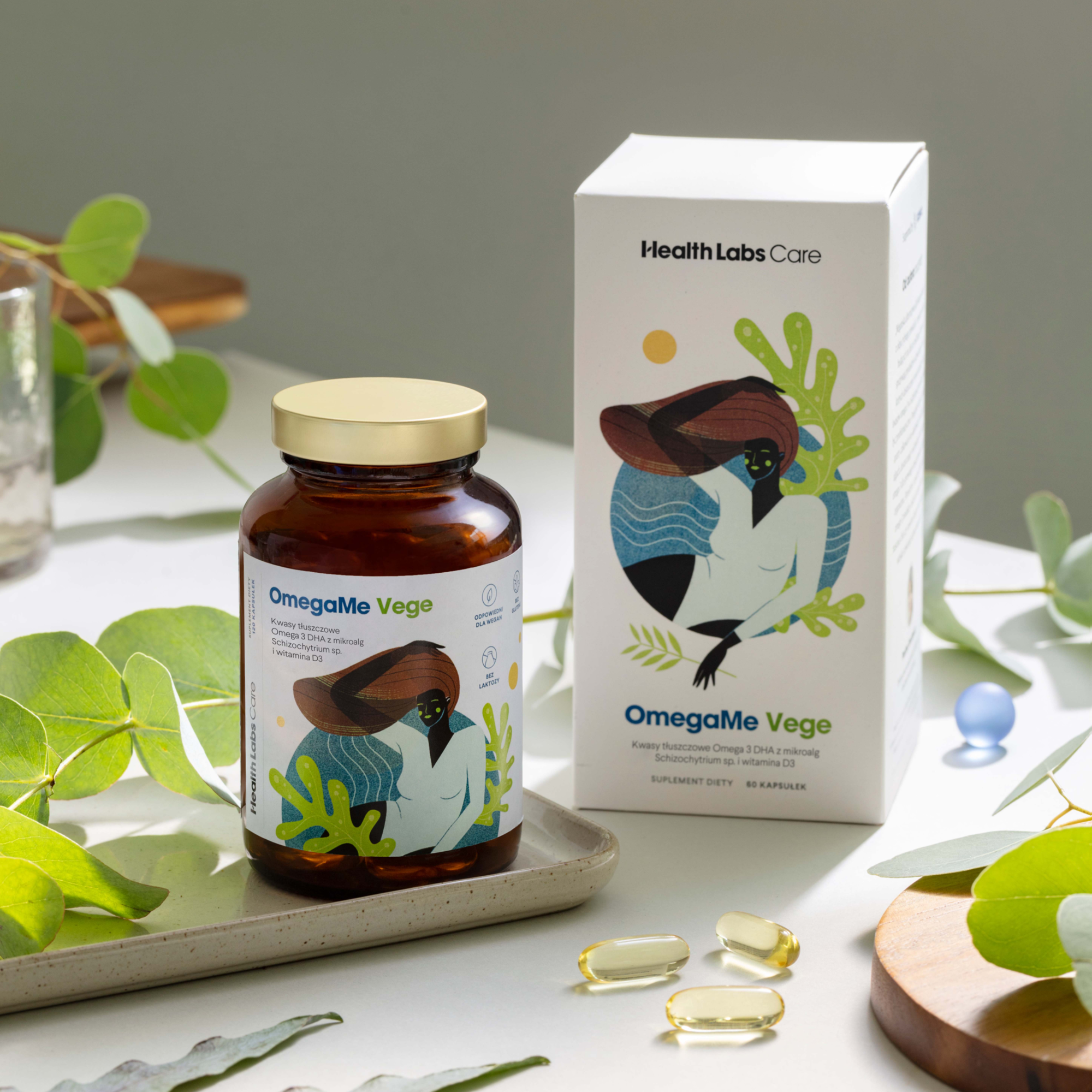 Health Labs Care, OmegaMe Vege, kapsułki, 60 sztuk