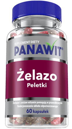 Panawit Żelazo Peletki 60 kapsułek