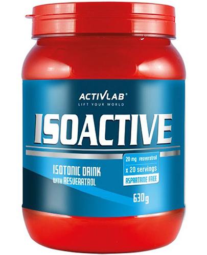 ActivLab Isoactive Isotonic Drink Proszek o smaku wiśni - 630 g - cena, opinie, stosowanie  zdjęcie