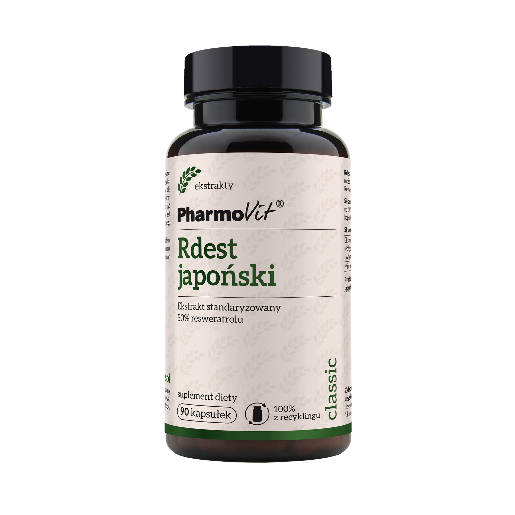 PharmoVit Rdest japoński, kapsułki, 90 sztuk zdjęcie