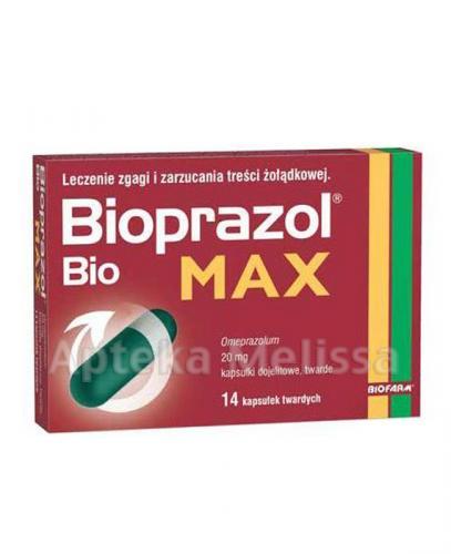 Bioprazol Bio Max, 20 mg, kapsułki dojelitowe twarde, 14 sztuk zdjęcie