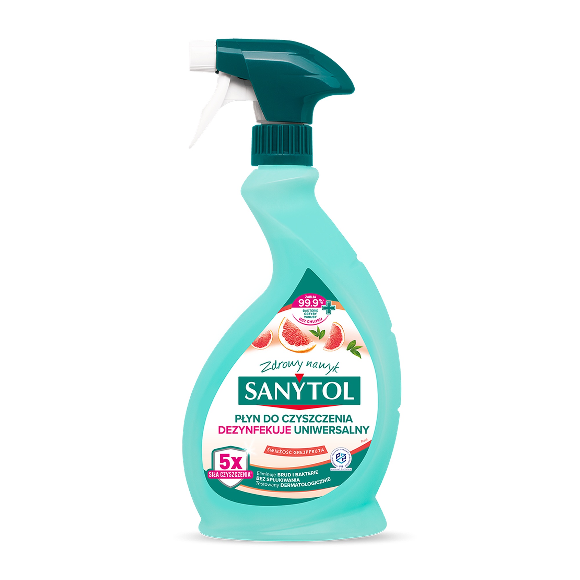 Sanytol Spray uniwersalny do czyszczenia i dezynfekcji o zapachu grejpfruta, 500 ml zdjęcie