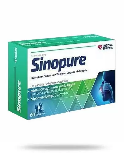 Rodzina Zdrowia Sinopure 60 tabletek zdjęcie