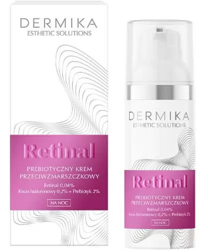 Dermika Esthetic Solutions Retinal prebiotyczny krem przeciwzmarszczkowy na noc 50 ml zdjęcie