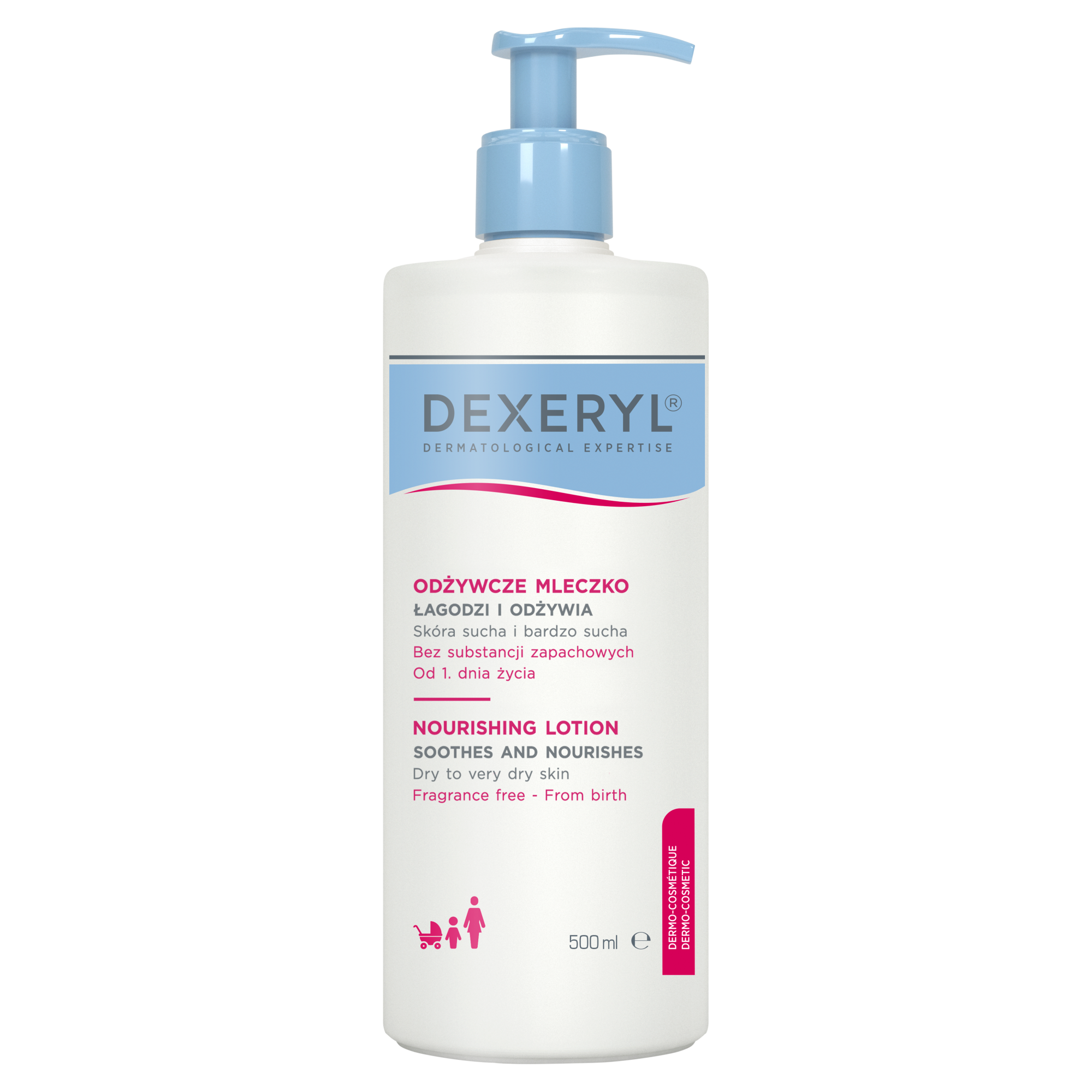 Dexeryl, Mleczko odżywcze, 500 ml zdjęcie