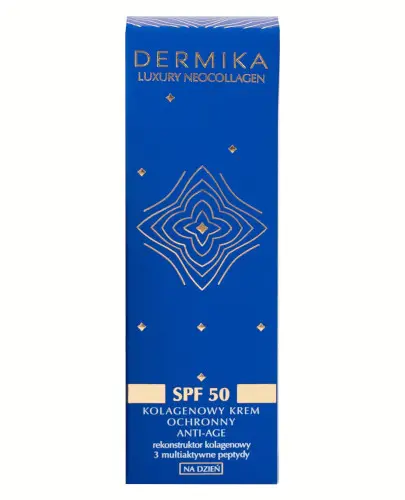 Dermika Luxury Neocollagen SPF50 kolagenowy krem ochronny anti-age na dzień 50 ml zdjęcie