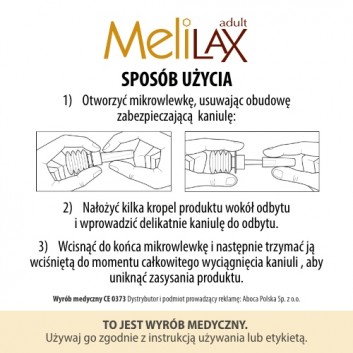 Melilax Adult mikrowlewka dla dorosłych 6 sztuk