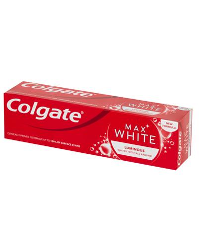 COLGATE MAX WHITE LUMINOUS Pasta do zębów - 75 ml - cena, opinie, właściwości  zdjęcie