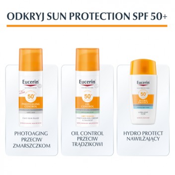 Eucerin Sun Pigment Control SPF 50+, fluid ochronny przeciw przebarwieniom, 50 ml