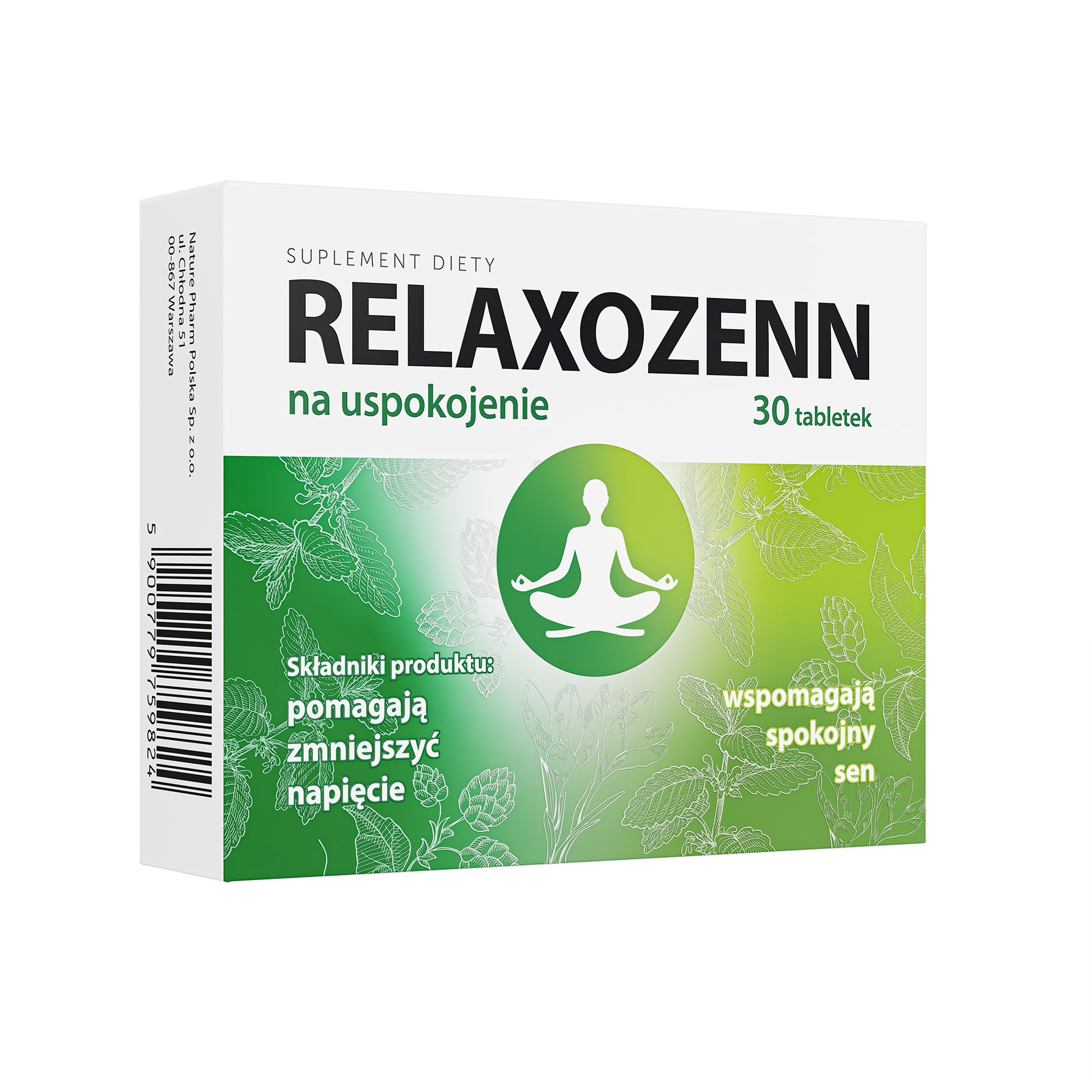 Natur Pharm Relaxozenn, tabletki, 30 sztuk