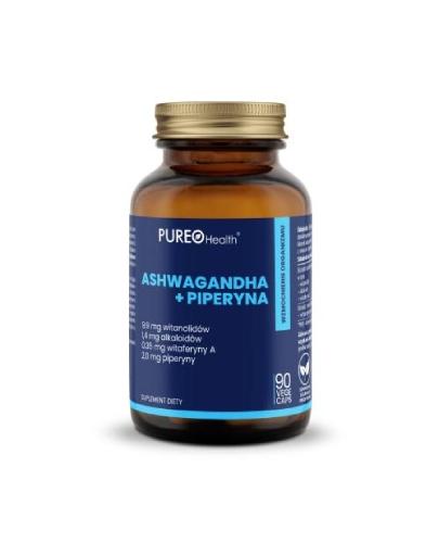PUREO Health Ashwagandha + Piperyna, 90 kapsułek zdjęcie