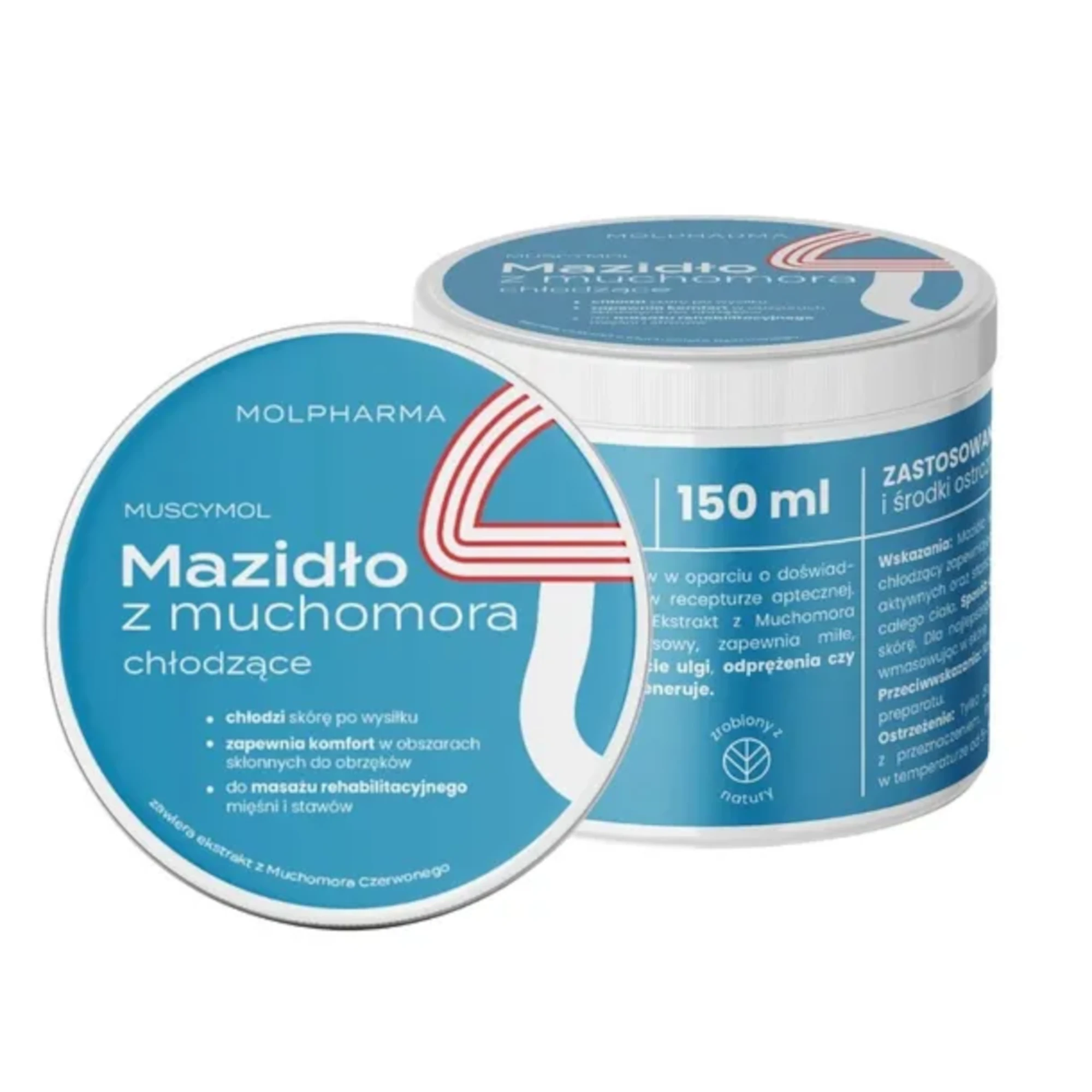 Mazidło Chłodzące z ekstraktem z Muchomora Czerwonego 150 ml