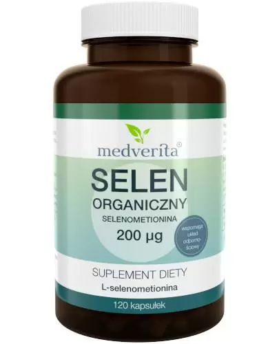 Medverita Selen Organiczny 200 µg 120 kapsułek zdjęcie