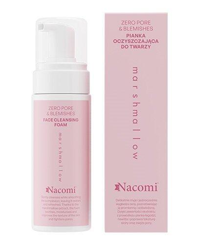 Nacomi Zero Pore & Blemishes Pianka oczyszczająca do twarzy MARSHMALLOW, 150 ml zdjęcie