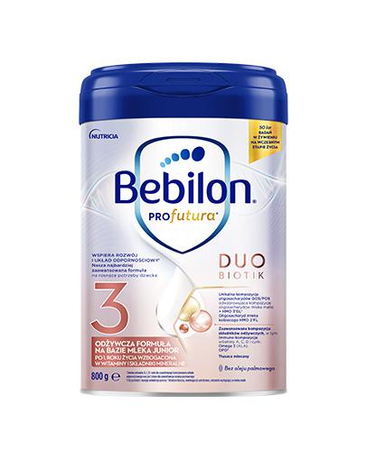 Bebilon PROfutura DUOBIOTIK 3, formuła na bazie mleka po 1. roku życia, 800 g zdjęcie