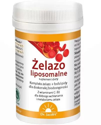 Dr Jacobs Żelazo liposomalne 50 g zdjęcie