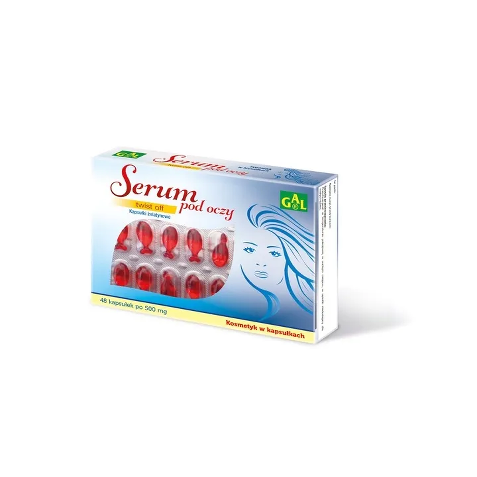 GAL Serum pod oczy, kapsułki, 48 sztuk zdjęcie