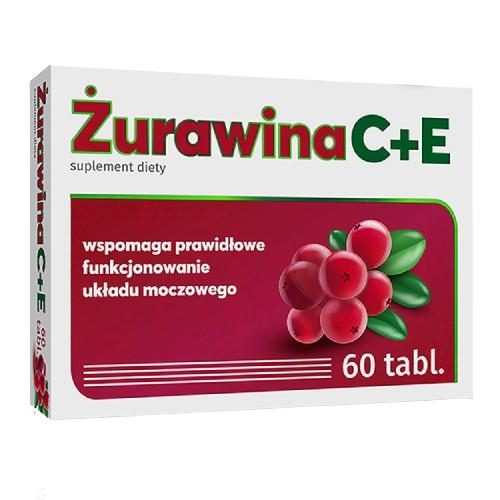 ALG Pharma Żurawina C+E, 60 tabletek zdjęcie