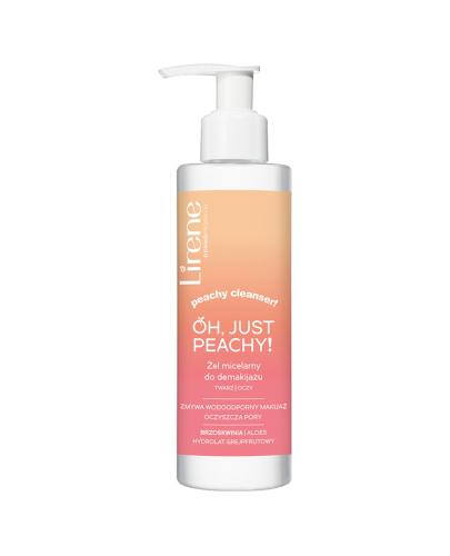 Lirene Oh Just Peachy! Żel micelarny do demakijażu, 145 ml cena, opinie, stosowanie zdjęcie