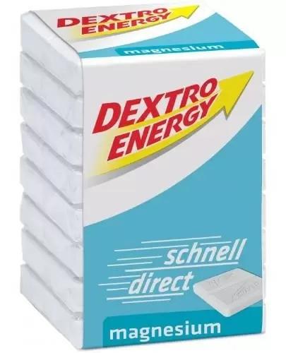 Dextro Energy, glukoza z dodatkiem magnezu, pastylki, 8 sztuk zdjęcie