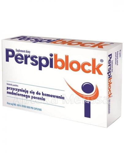 PERSPIBLOCK Hamuje nadmierne wydzielanie potu, 60 tabletek zdjęcie