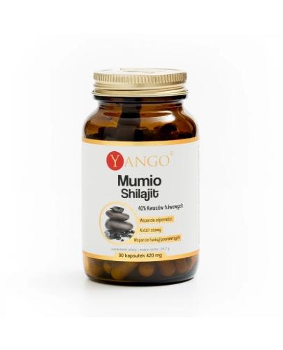 YANGO Mumio Shilajit 420 mg, 90 kapsułek  zdjęcie