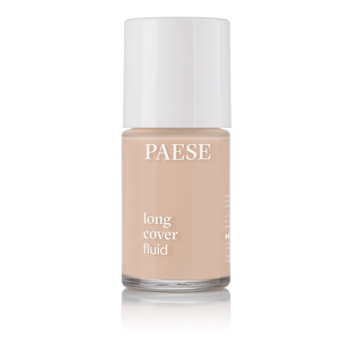 Paese Long cover fluid 1,5 Beżowy, 30 ml zdjęcie