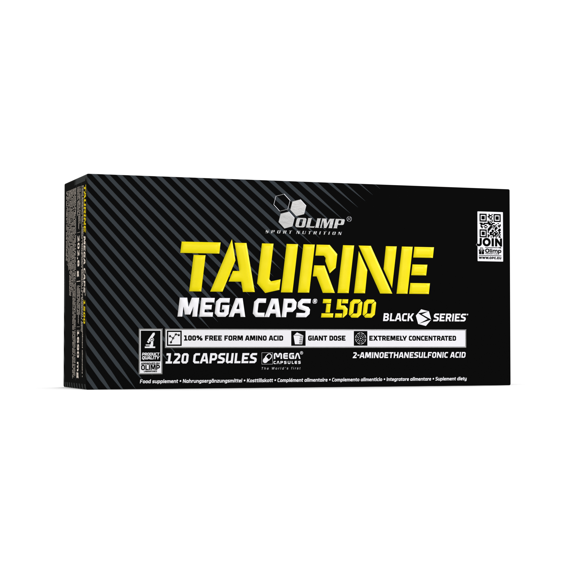 Olimp, Taurine 1500 Mega Caps 120 kapsułek zdjęcie